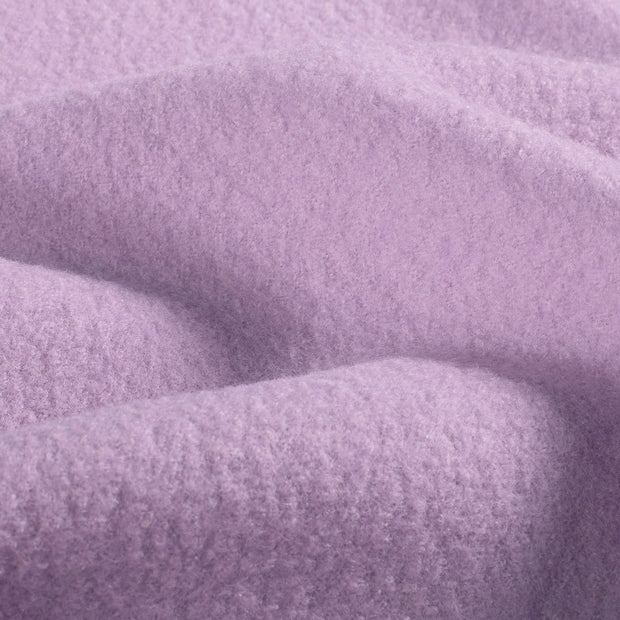 Wool Boucle fabric Unicolour Lila