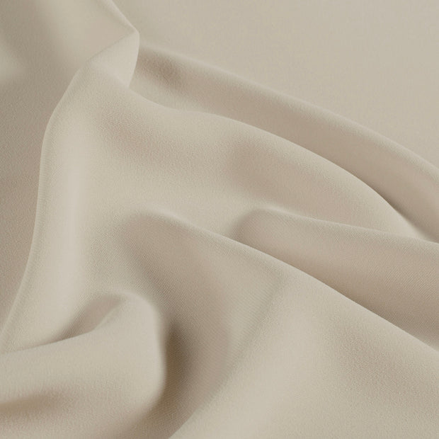 Crepe fabric Unicolour Beige