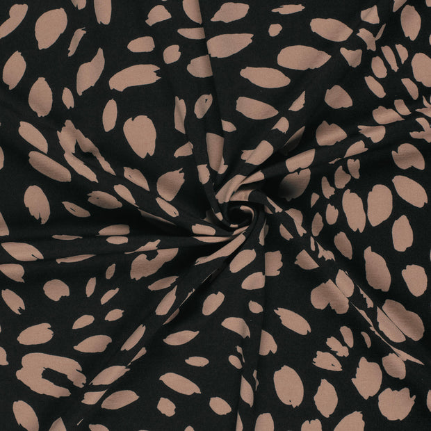 Punta di Roma fabric Pink printed 