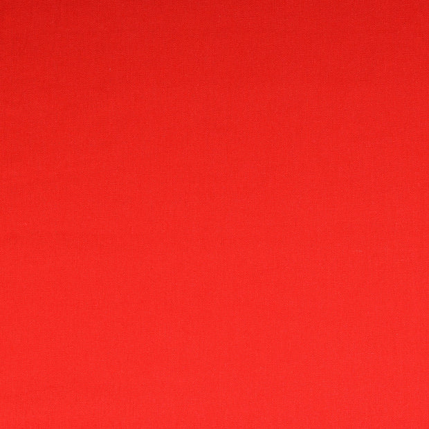 Linen fabric Unicolour Red