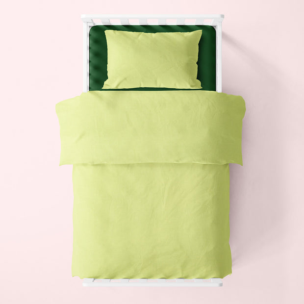 Fahnentuch Premium fabrik Uni Lime Grün