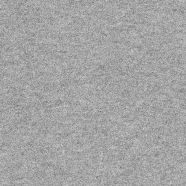 Wool Boucle fabric Light Grey matte 