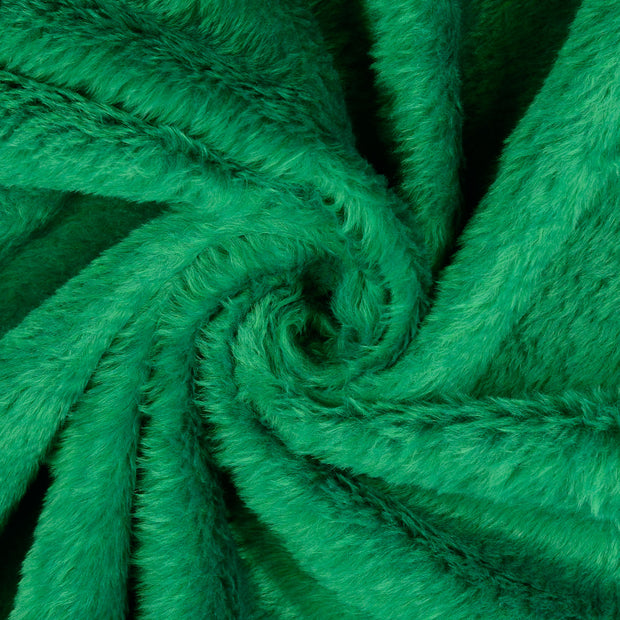 Pluche fabric Apple Green 