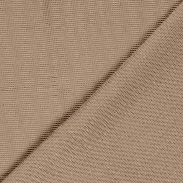 Waffle piqué fabric Unicolour 