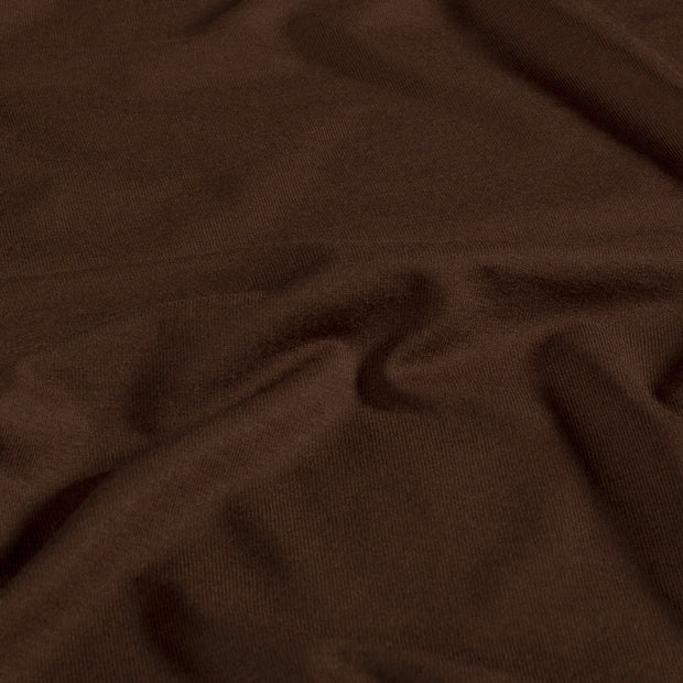 Viscose Jersey fabric Unicolour Brown