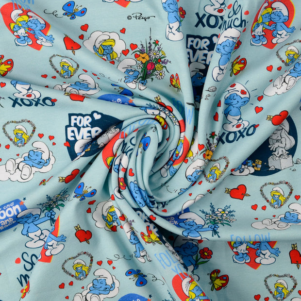 Jersey fabric Sky Blue 