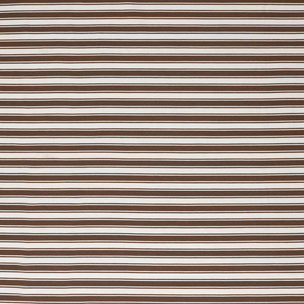 Jersey tissu Brique doux 