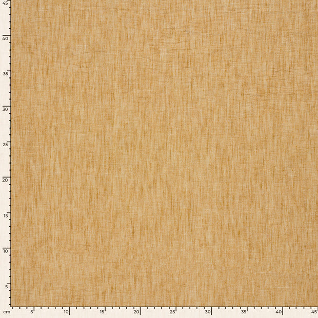 Woven Polyester fabric Unicolour Oker