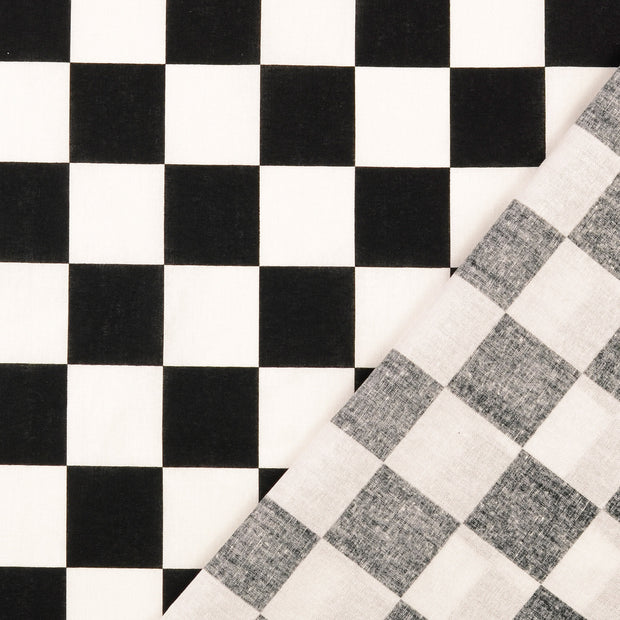  fabric Checks printed 