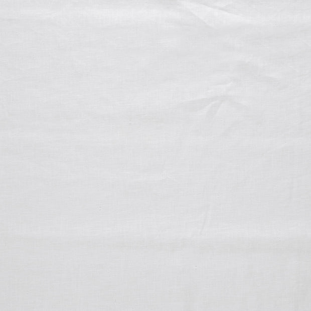 Linen fabric Optical White matte 