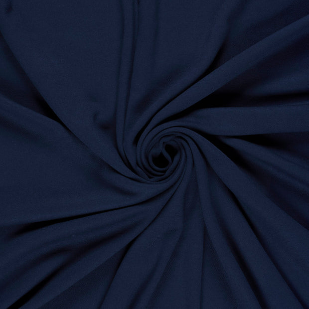 Heavy Knit fabric Navy 