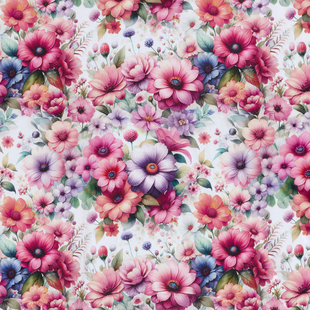 Panama fabric Lila matte 