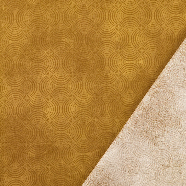 Cotton Poplin fabric Brown 