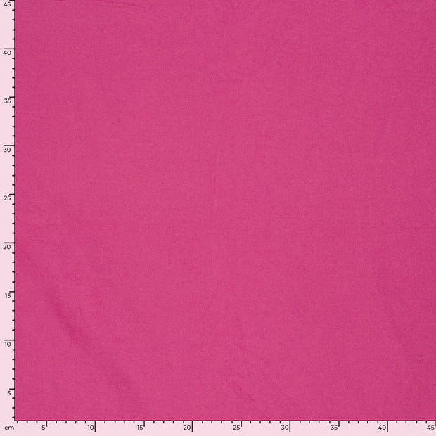 Bamboo Jersey fabric Unicolour Fuchsia