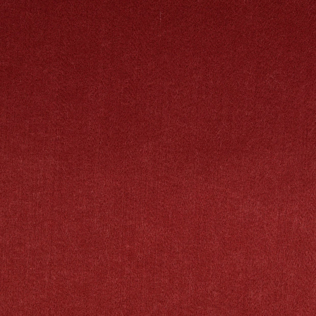 Felt fabric Unicolour Bordeaux