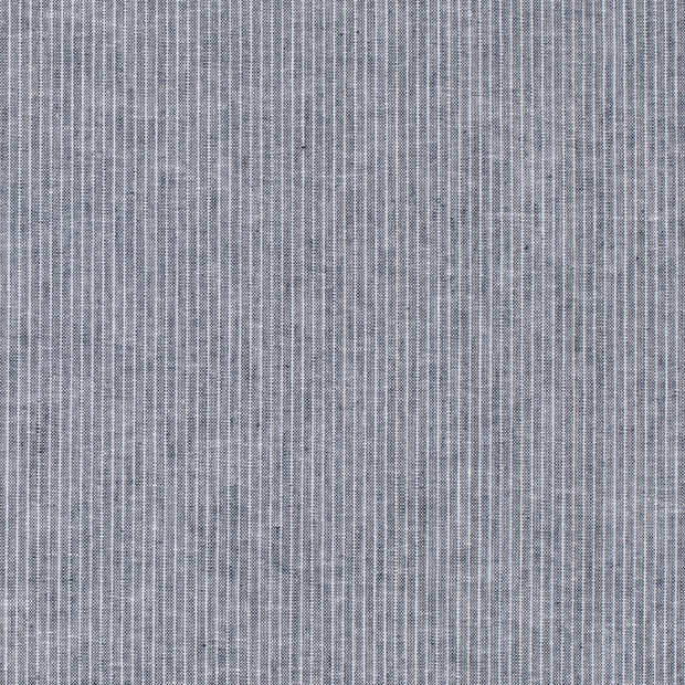 Chambré fabric Stripes Navy