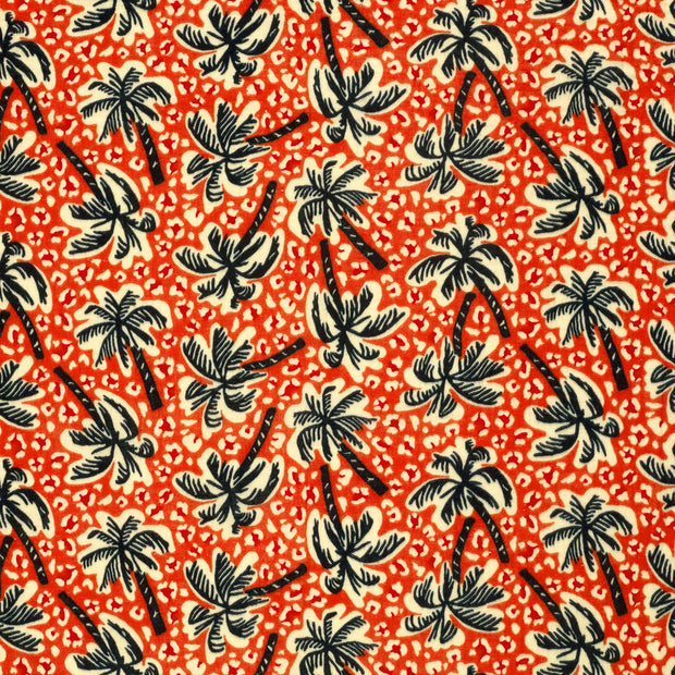 Muslin fabric Coral matte 