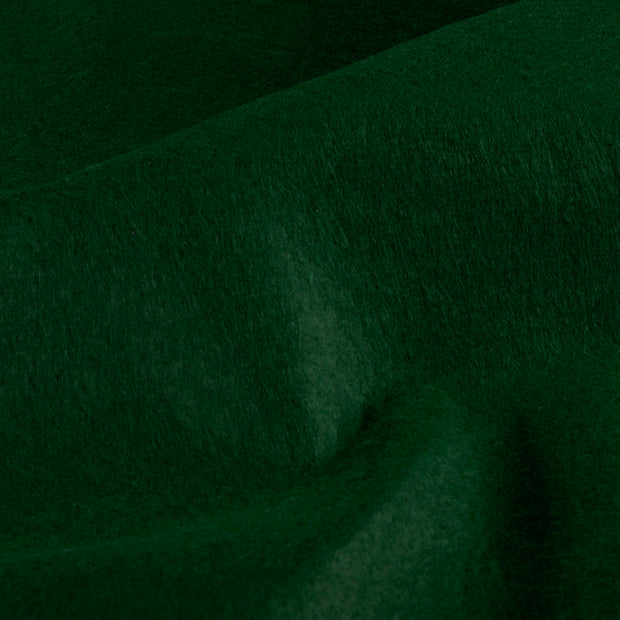 Felt fabric Unicolour Dark Green