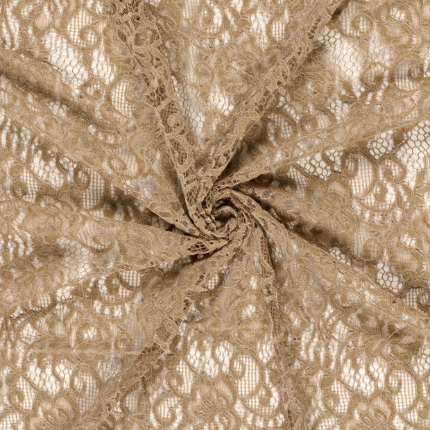 Chenilla tela Camel 