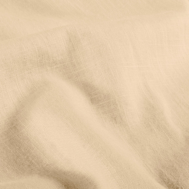 Linen fabric Unicolour Beige