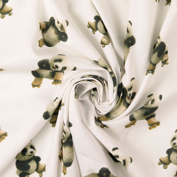 Cretonne fabric White 