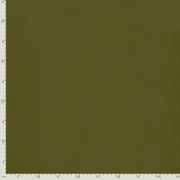 Viscose Twill fabric Unicolour Khaki Green
