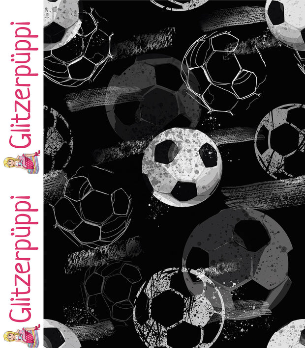 Jersey fabric Black