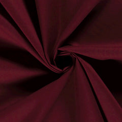 Cretonne Unicolore Bordeaux