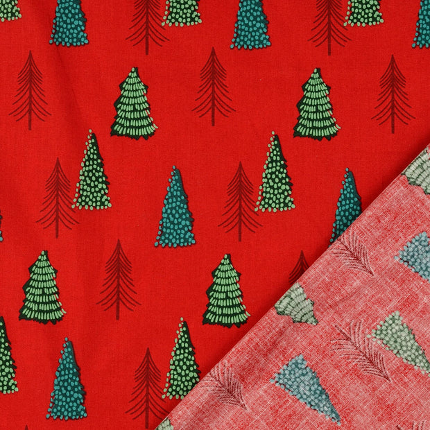  tissu Rouge imprimé 