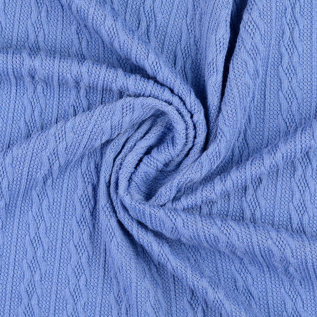 Heavy Knit fabric Indigo 
