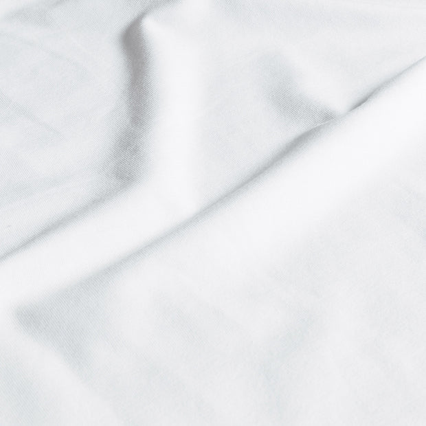 Cotton Jersey GOTS organic fabric Unicolour Optical White