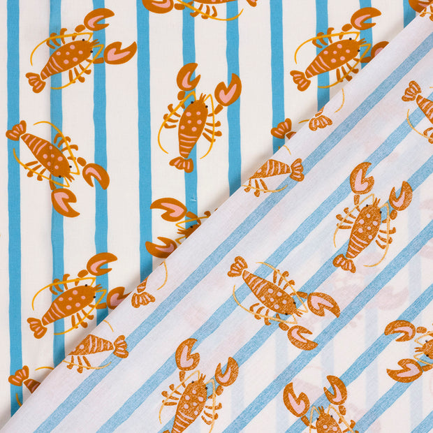 Cotton Poplin fabric Animals printed 