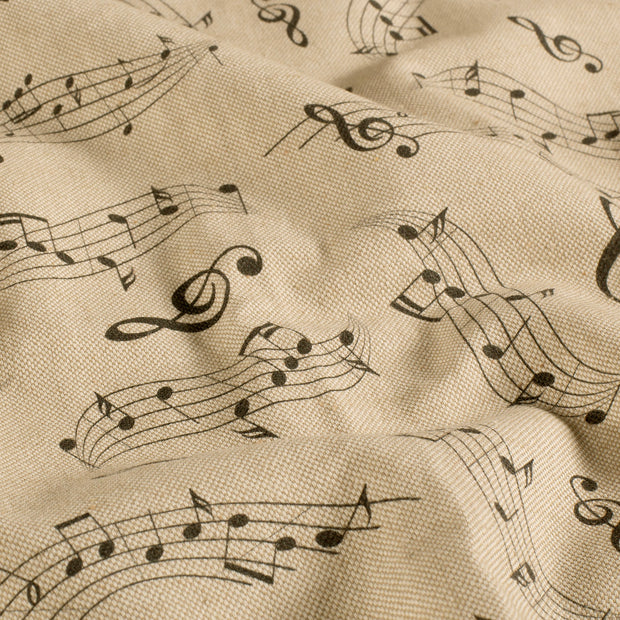 Linen Look fabric Beige