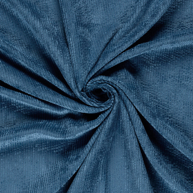 Corduroy 4.5w fabric Steel Blue 