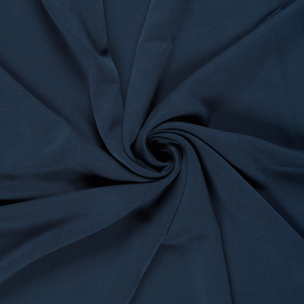 Interlock fabric Navy stone washed 
