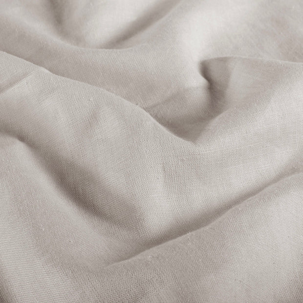 Linen fabric Unicolour Light Grey