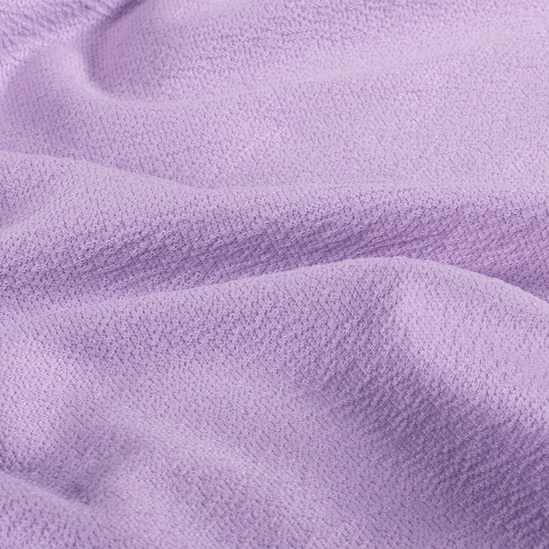 Terry Crepe fabric Unicolour Lila
