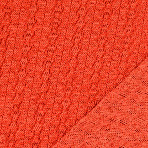 Heavy Knit fabric Stripes 