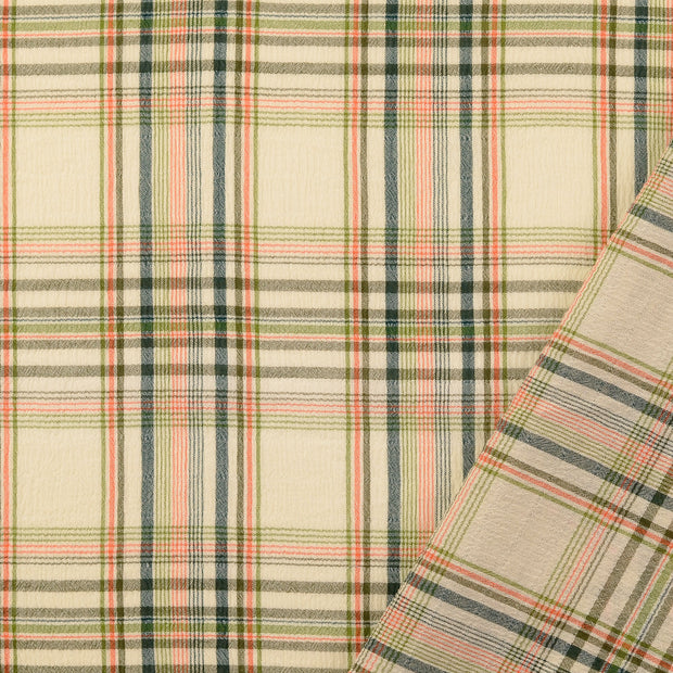 Voile fabric crushed 