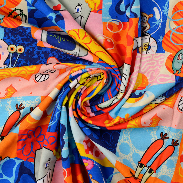 Jersey fabric Multicolor 