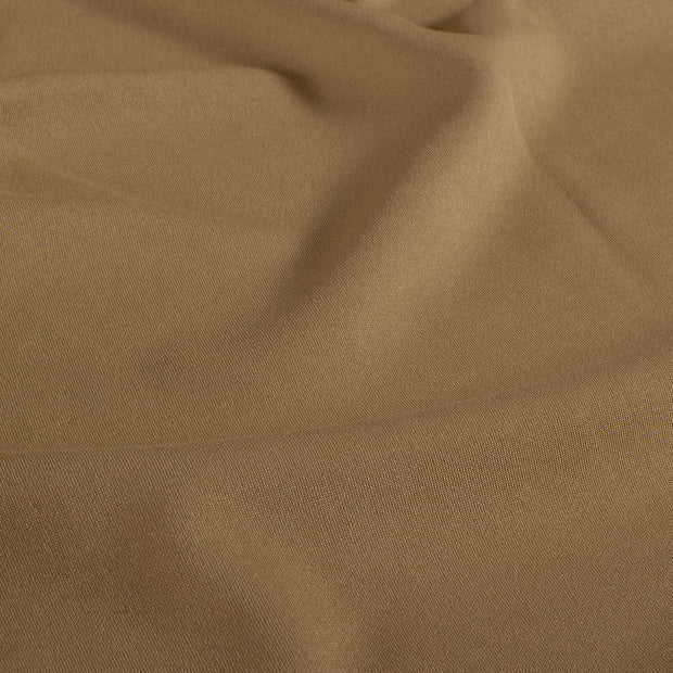 Crepe fabric Unicolour Camel