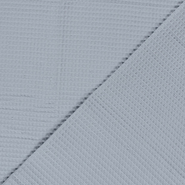 Waffle piqué fabric Unicolour 
