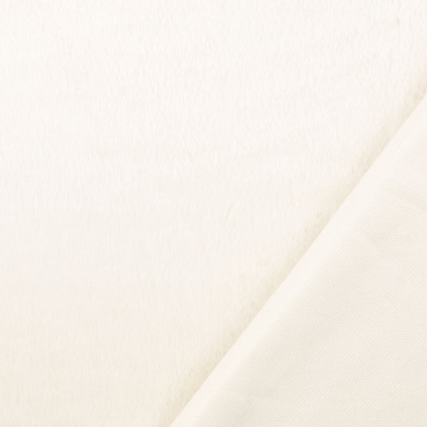 Fake Fur fabric Nude 