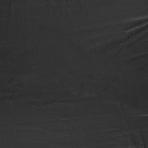 Satin fabric Dark Grey silk matte 
