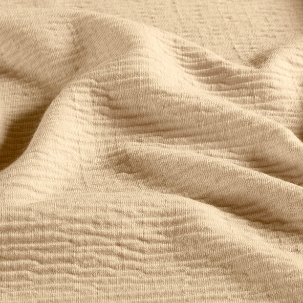 Knitted fabric Unicolour Beige