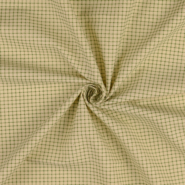 Cretonne fabric Apple Green 
