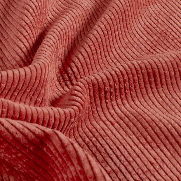 Corduroy 4.5w fabric Unicolour Brique