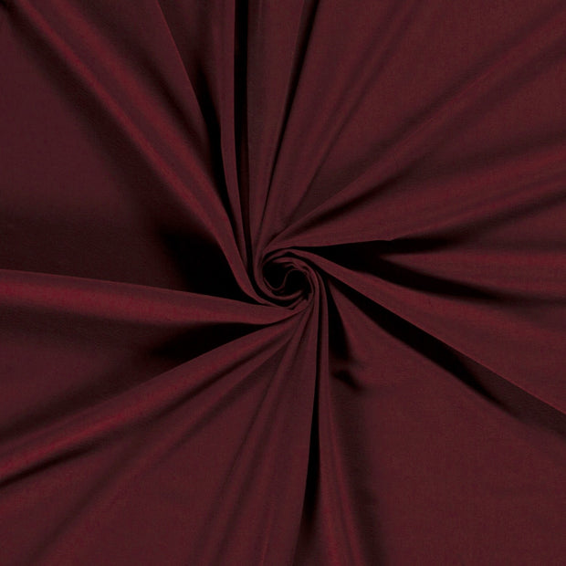Jersey fabric Bordeaux 