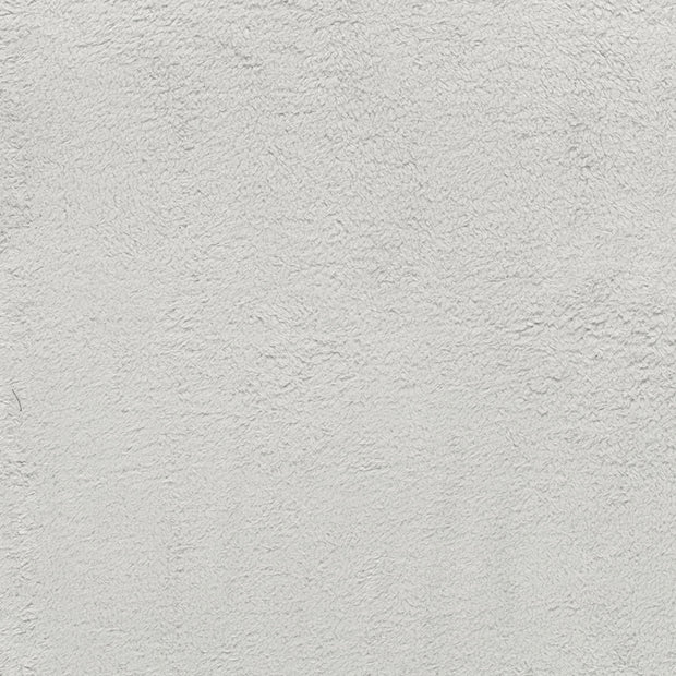 Sherpa Fleece fabric Light Grey soft 