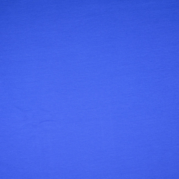 French Terry fabric Unicolour Cobalt
